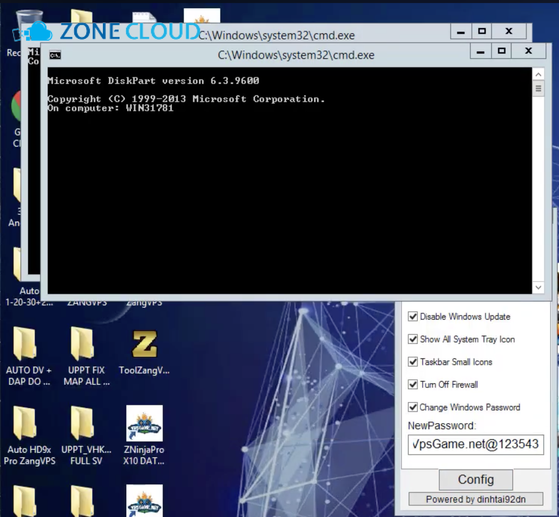 Tổng quan và hướng dẫn cụ thể cách đổi mật khẩu root cho VPS 2 Đổi mật khẩu root VPS qua bảng điều khiển của nhà cung cấp VPS