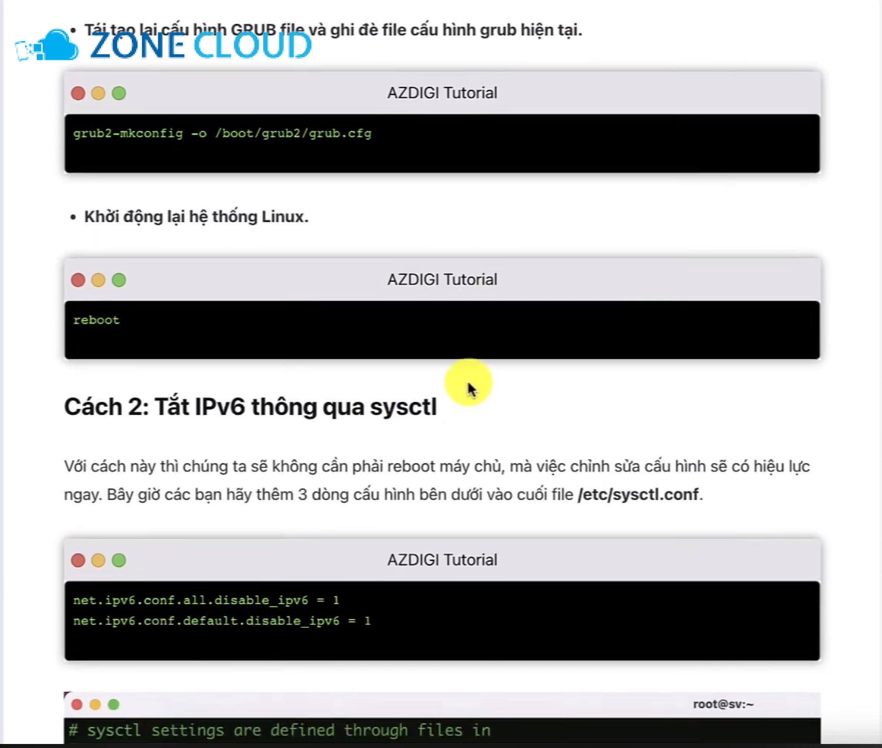 Cấu hình IPv6 là gì? Hướng dẫn cách cài đạt IPv6 cho VPS 3 Hướng dẫn cấu hình IPv6 tĩnh cho CentOS/Rocky Linux/AlmaLinux VPS
