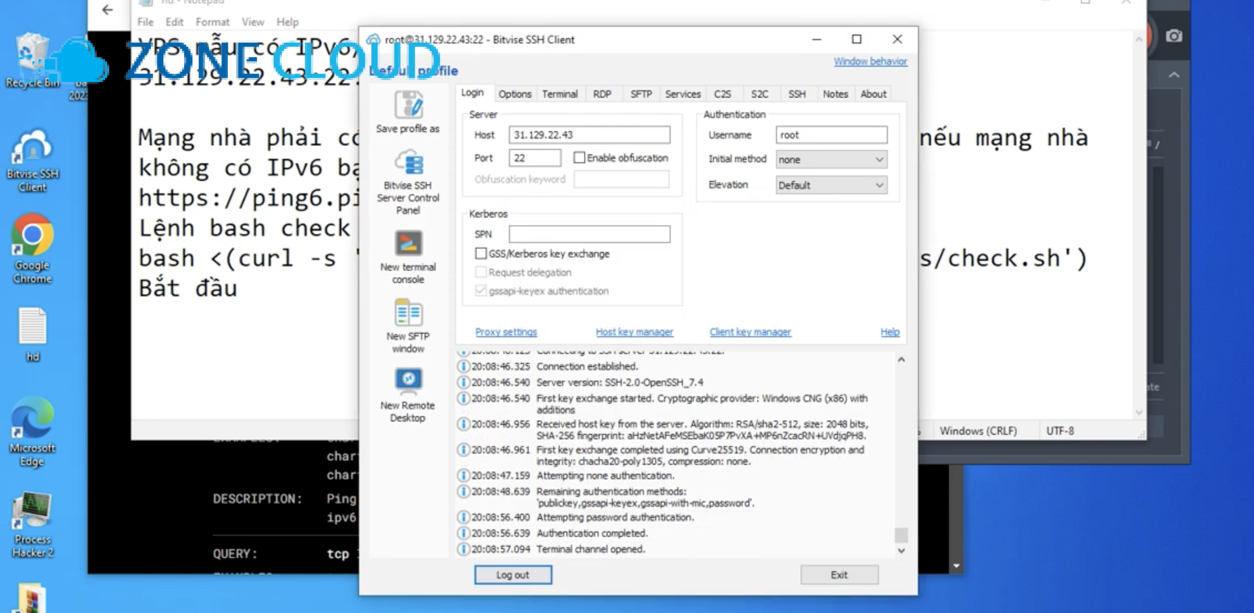 Cấu hình IPv6 là gì? Hướng dẫn cách cài đạt IPv6 cho VPS 4 Hướng dẫn kiểm tra và xác minh kết nối IPv6 trên VPS