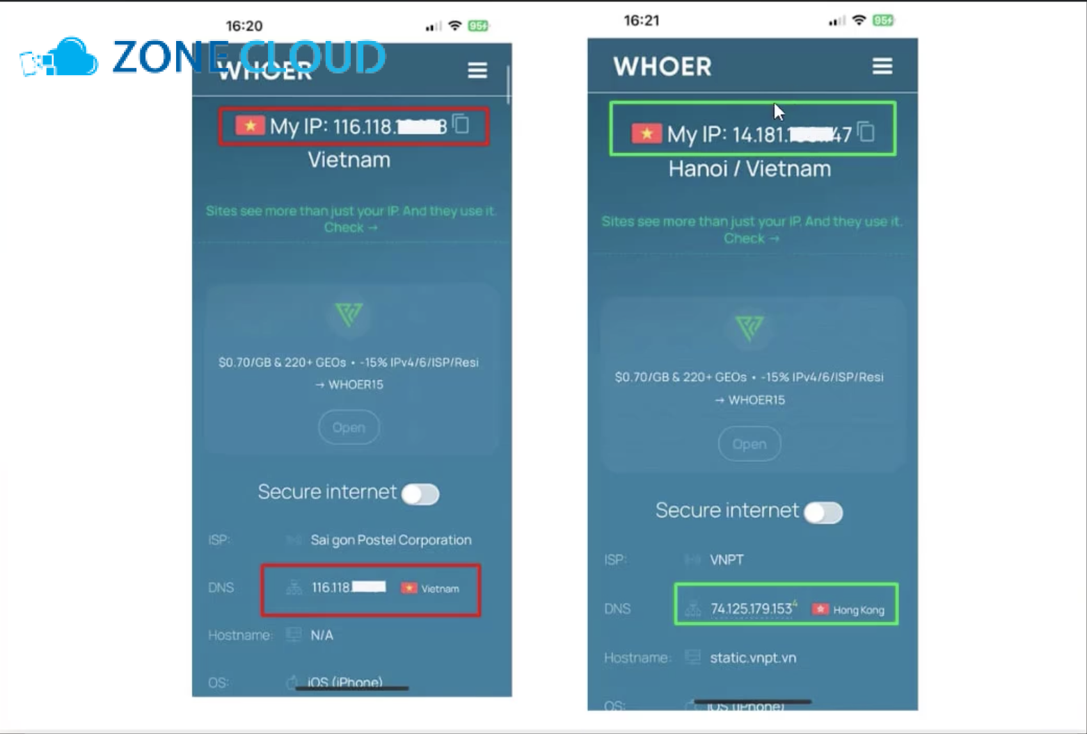 Kiểm tra cấu hình Proxy/Gateway Server 