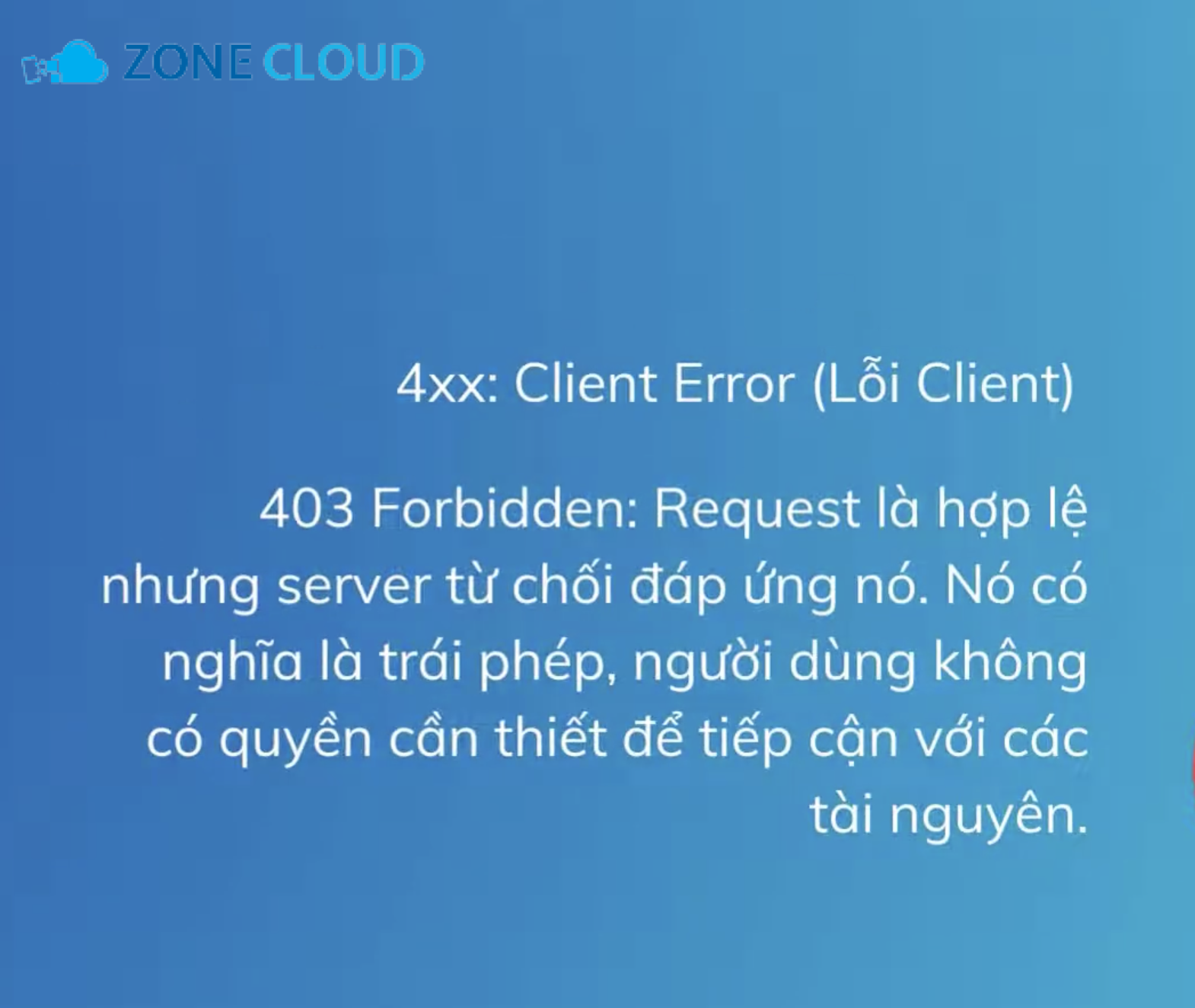 Tổng hợp 15 lỗi thường gặp ở server và cách khắc phục lỗi 2 Lỗi 403 Forbidden / Access Denied