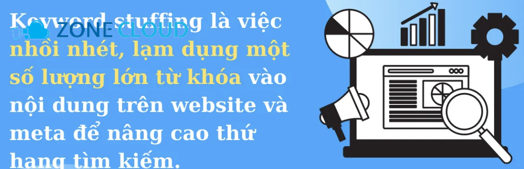 Subheading là gì trong SEO? Hướng dẫn tối ưu chuẩn chỉnh 3 Nhồi nhét từ khóa quá mức