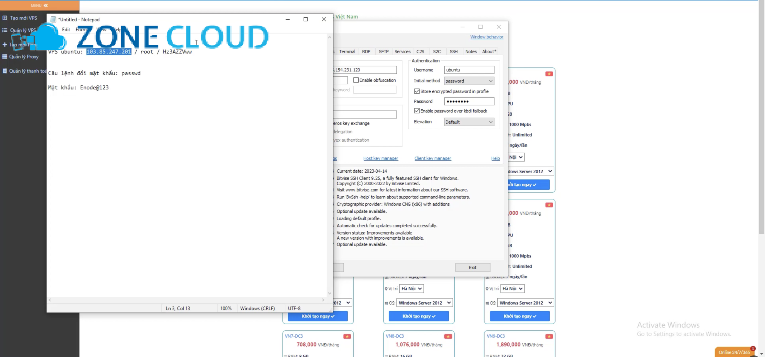 Reset mật khẩu root VPS Linux khi quên