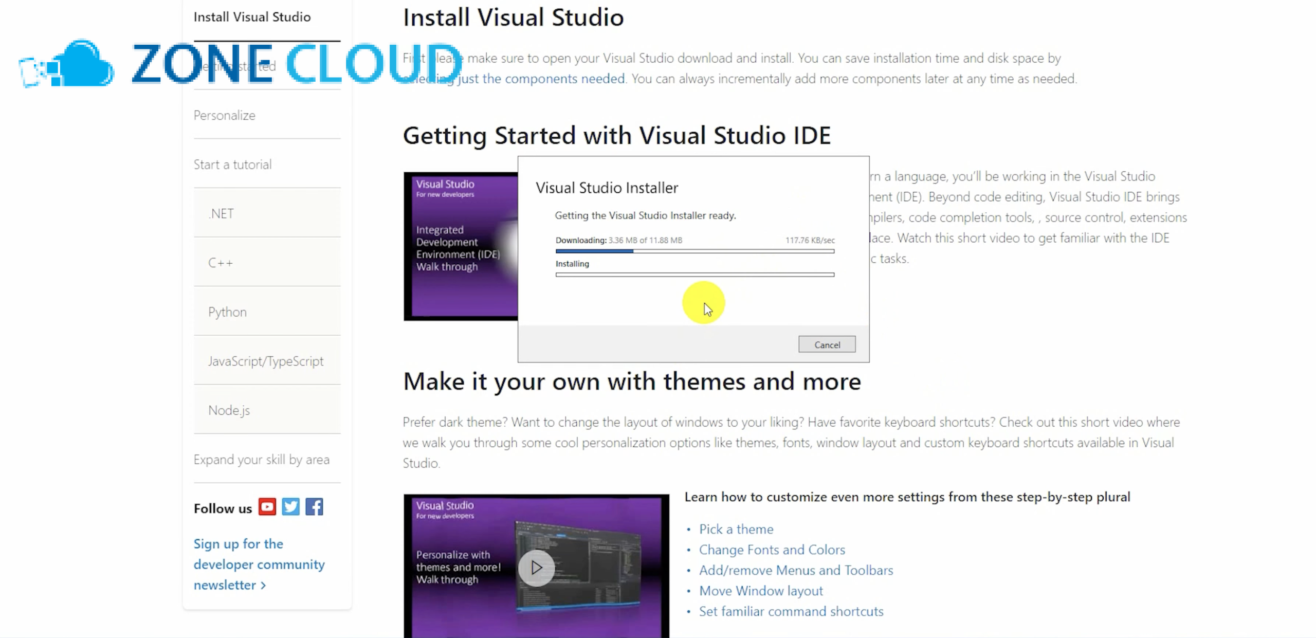 Cài đặt MySQL trên Windows Server: Hướng dẫn từng bước 3 Thiếu Microsoft Visual C++ Redistributable