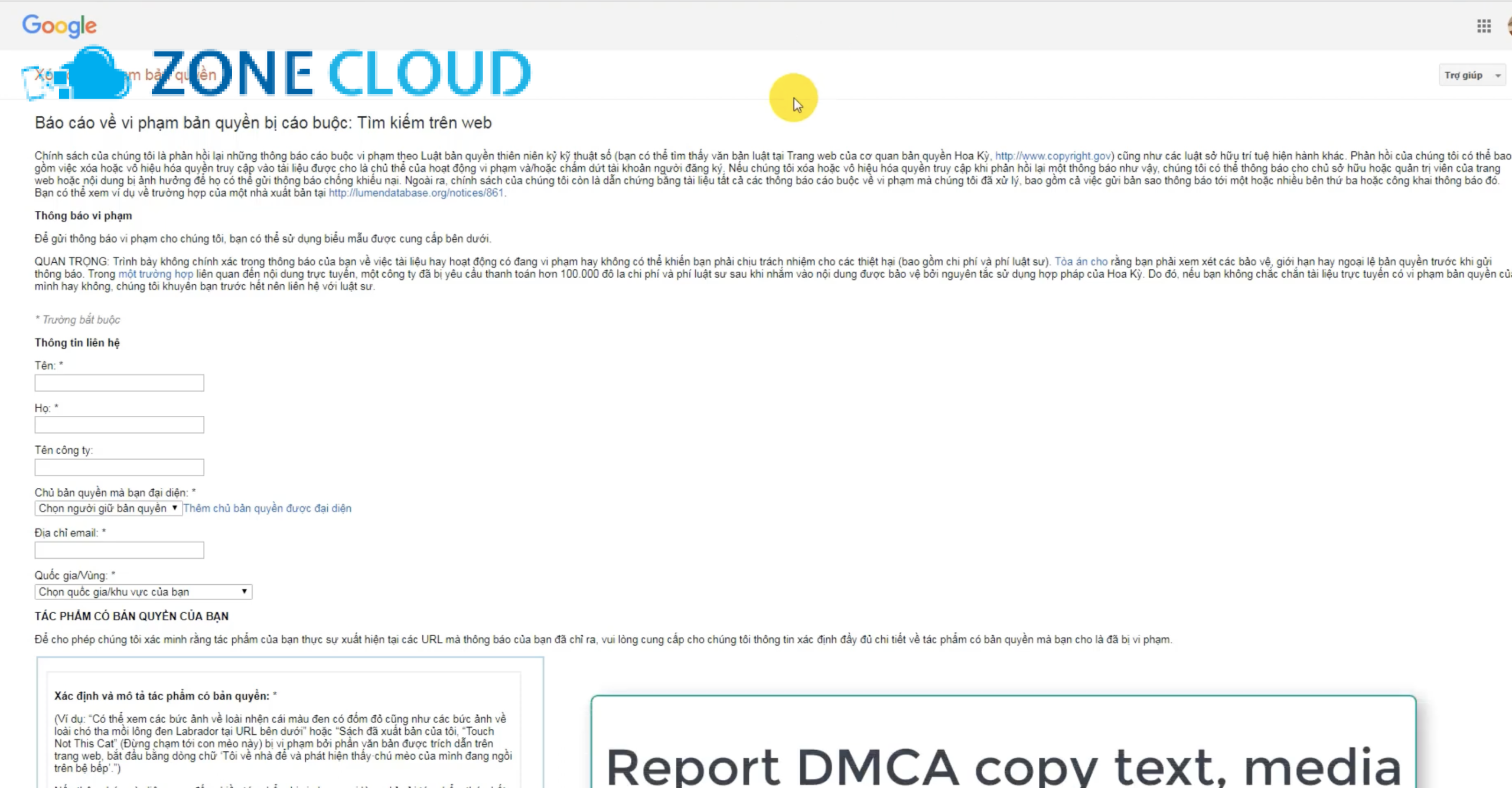 Hướng dẫn chi tiết cách thoát khỏi án phạt copy content 1 Tổng quan về Kháng cáo DMCA giúp thoát khỏi án phạt copy content