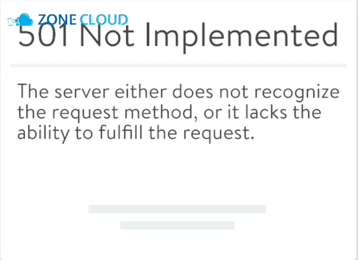Tổng quan về lỗi 501 Not Implemented và những điều bạn cần biết