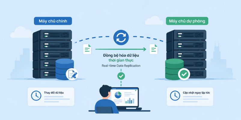 Đồng bộ hóa dữ liệu thời gian thực Real-time Data Replication