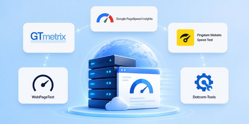Công cụ kiểm tra tốc độ hosting chính xác nhất và hướng dẫn đo lường 1 các công cụ kiểm tra tốc độ hosting