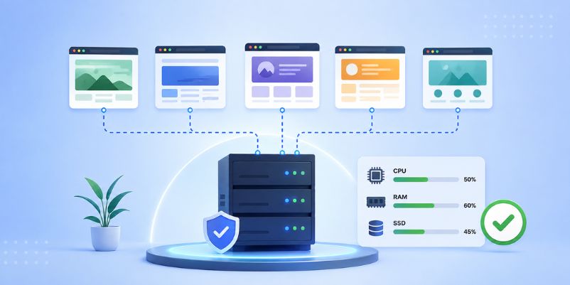 Một gói hosting chứa được bao nhiêu website và cách tối ưu tài nguyên 3 phân bổ số lượng website trên hosting hợp lý