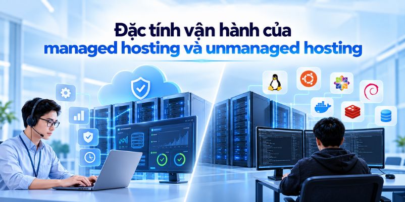 Managed hosting vs unmanaged hosting: Bản phân tích kỹ thuật và tiêu chí lựa chọn tối ưu 1 Tính vận hành của managed hosting và unmanaged hosting