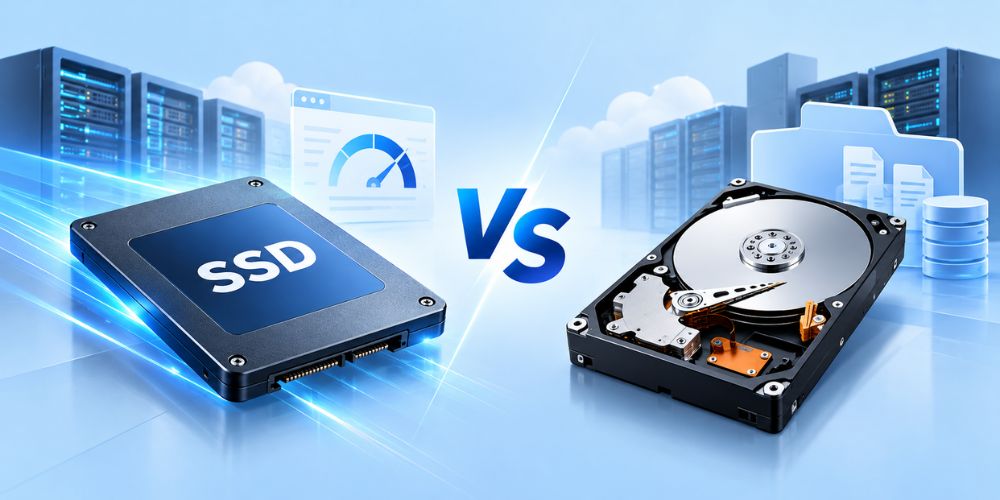 Hosting SSD vs hosting HDD: Phân tích kỹ thuật và định hướng ứng dụng thực tế 1 Bản chất công nghệ của hosting SSD vs hosting HDD