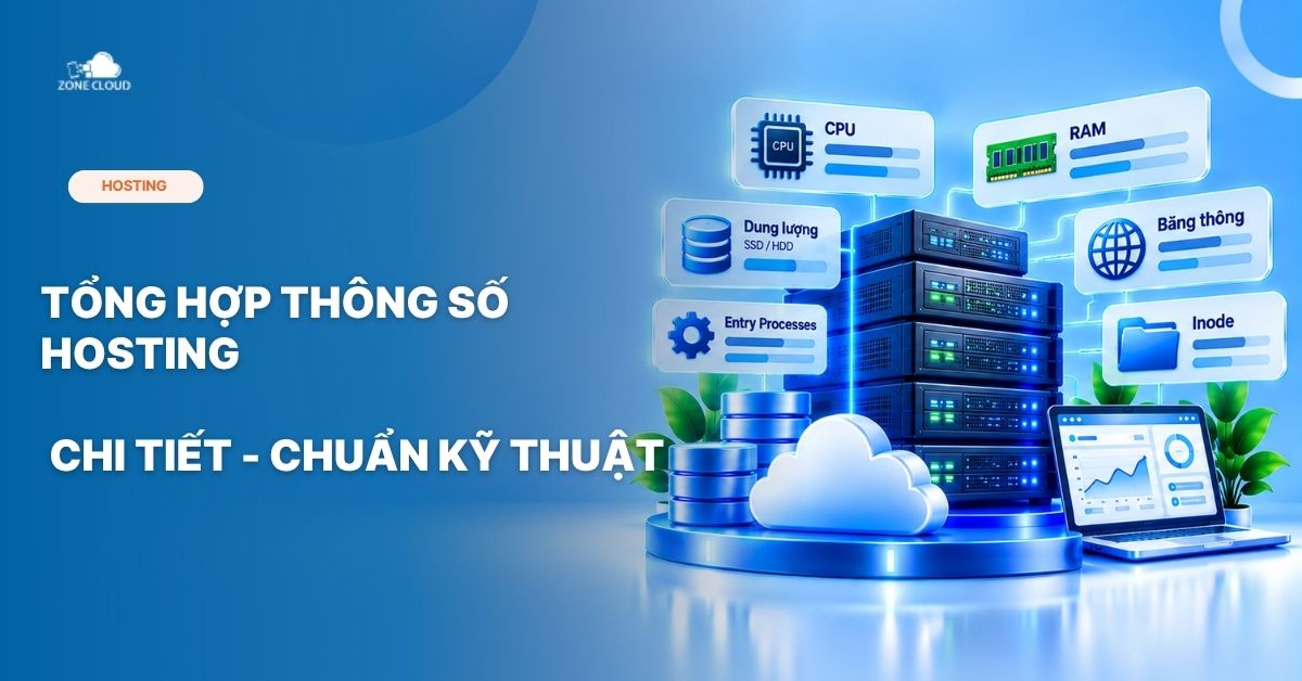 ZoneCloud 48 Tổng Hợp Thông Số Hosting Chi Tiết - Chuẩn Kỹ Thuật