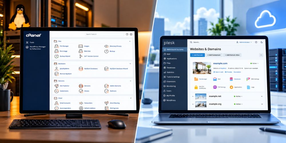 Trải nghiệm người dùng và giao diện quản trị giữa cPanel vs Plesk
